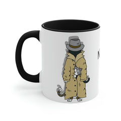 Trench Coat Cat Mug