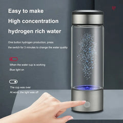 1pc 450ml Portable Hydrogen Water Generator