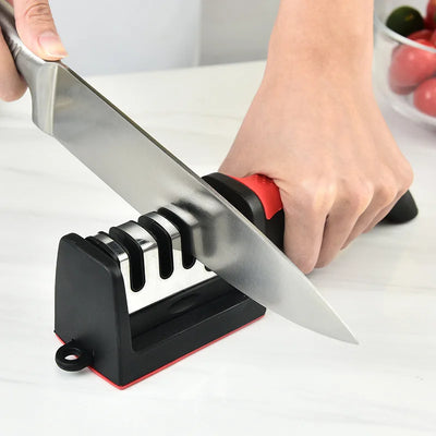 3-Segment Type Knife Sharpener